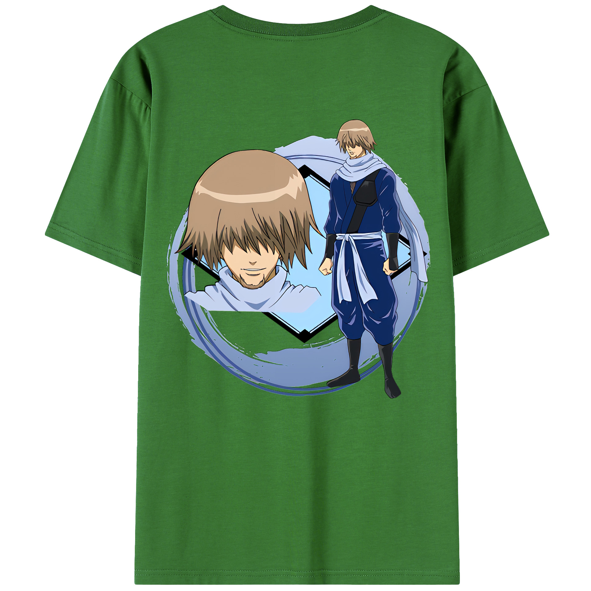 （画像用） ぎんたま 坂田銀時（さかたぎんとき） 神楽 志村新八（しむら しんぱち） GINTAMA Sakata Gintoki Kagura Shimura Shinpachi レディース半袖Tシャツ(バックプリント)